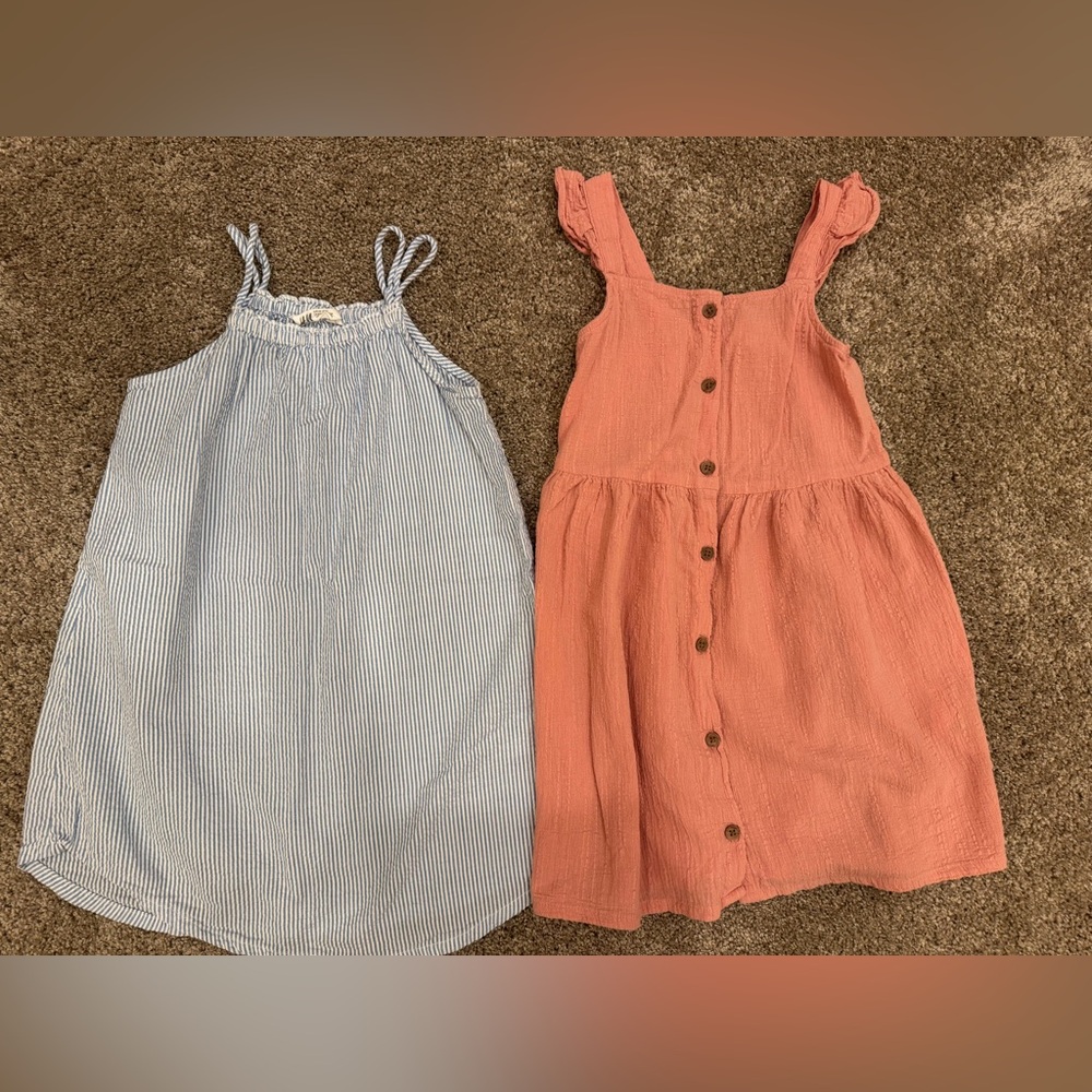 H&M Girl Sleeveless Dresses, Size : 5T (Used )